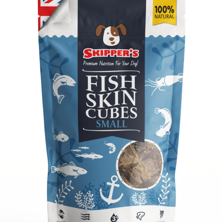 Skippers Small Fish Skin Cubes 250g Skippers Small Fish Skin Cubes 250g