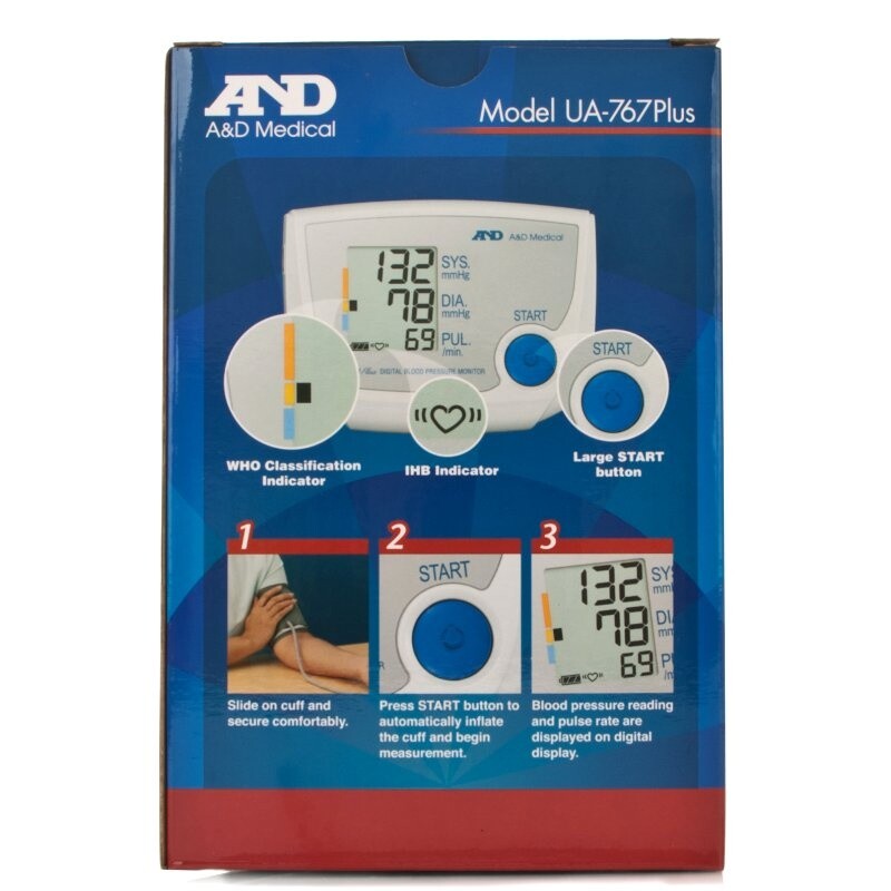 A&D Ua767 Plus Blood Pressure Monitor