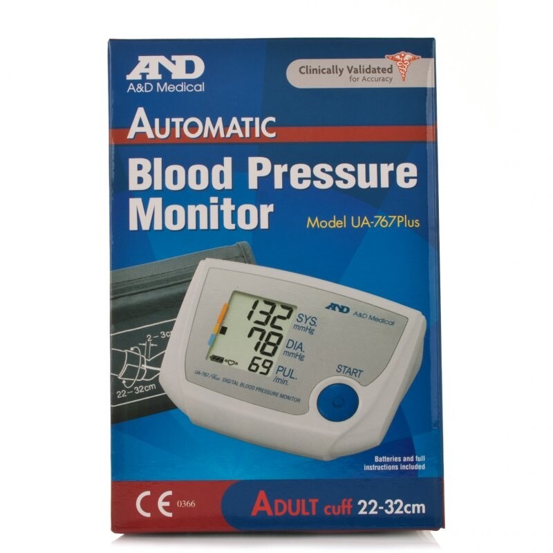 A&D Ua767 Plus Blood Pressure Monitor