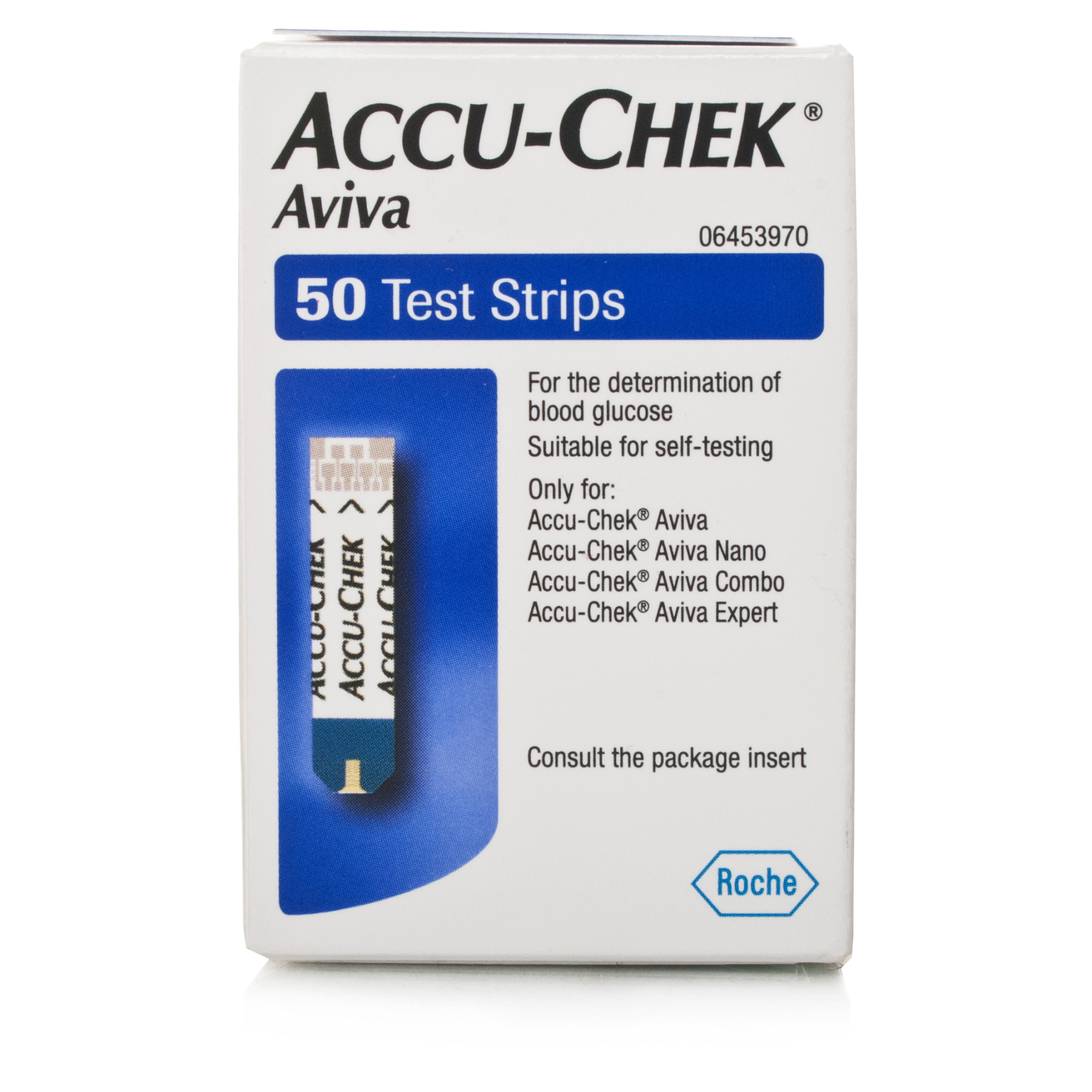 AccuChek Aviva Glucose Test Strips Diabetes Chemist Direct