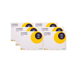 Allergy & Hayfever Relief Loratadine 180 Days (Clarityn Substitute) - 6 X 30 Tablets Allergy & Hayfever Relief Loratadine 180 Days (Clarityn Substitute) - 6 X 30 Tablets