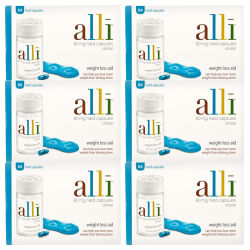 Health Alli Slimming Capsules Alli Capsules 6 Pack - 6x84 - $209.99 Health Alli Slimming Capsules Alli Capsules 6 Pack - 6x84 - $209.99
