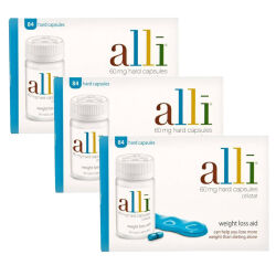Alli Capsules Triple Pack - 84 X 3 Alli Capsules Triple Pack - 84 X 3
