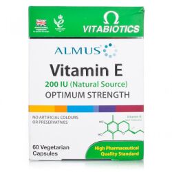 Almus Vitamin E (Product Expiry Date 09/2012) - 60 Capsules Almus Vitamin E (Product Expiry Date 09/2012) - 60 Capsules