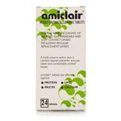 Amiclair Weekly Enzymatic Cleaning Tablets - 24 Amiclair Weekly Enzymatic Cleaning Tablets - 24