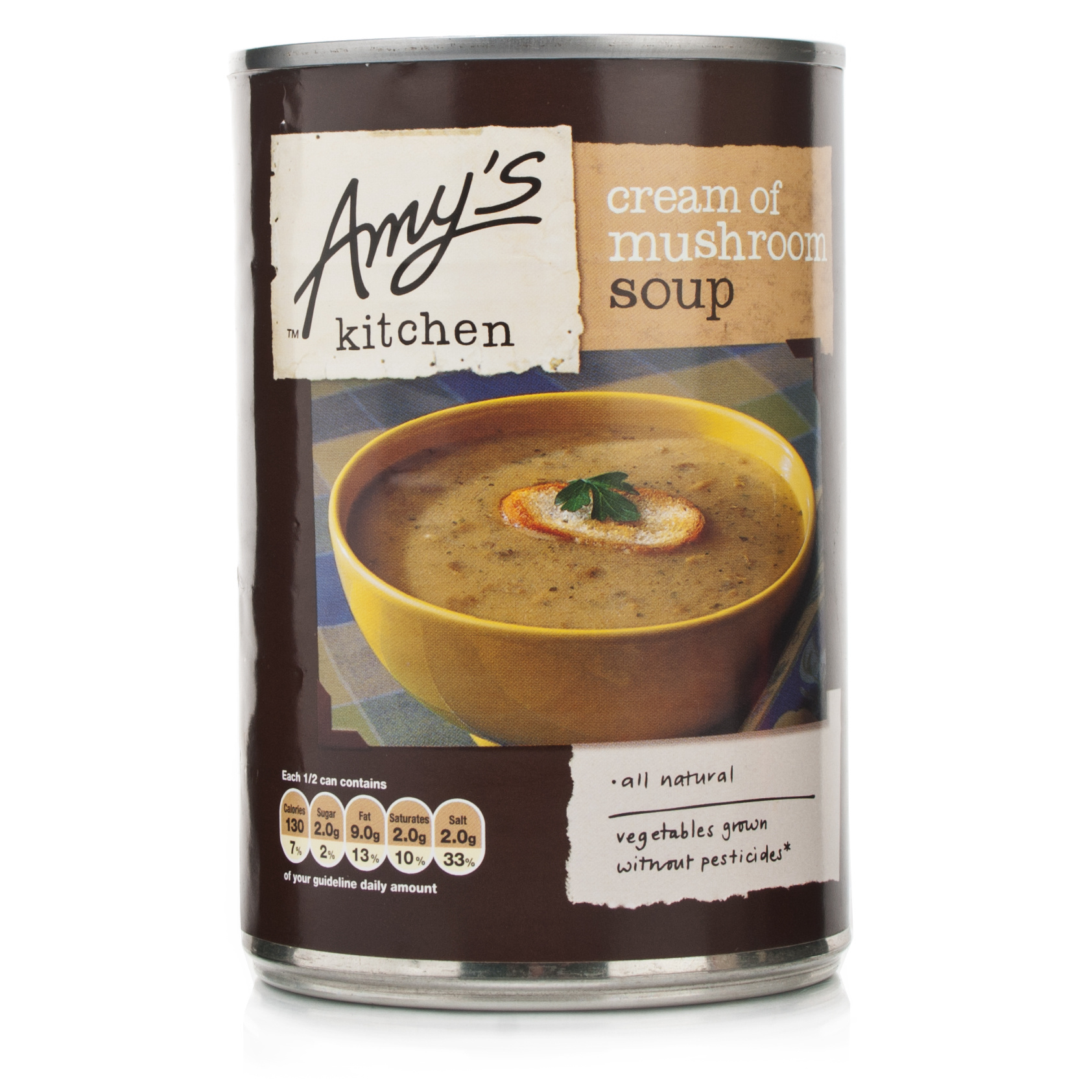 Amy's Kitchen Cream of Mushroom Soup | Chemist Direct