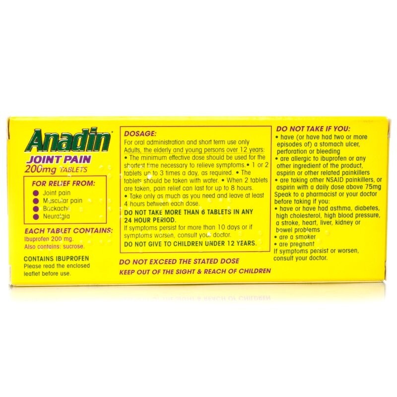 Anadin Joint Pain 200mg Tablets