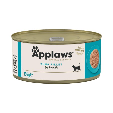 Applaws Adult Wet Cat Food  Can Tuna 156g x 24 Applaws Adult Wet Cat Food  Can Tuna 156g x 24