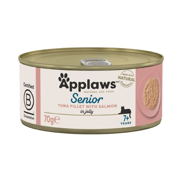 Applaws Senior Wet Cat Food  Tuna With Salmon 24 x 70g