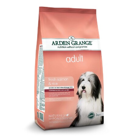 Arden Grange Adult Dog Fresh Salmon & Rice Dry Dog Food  Arden Grange Adult Dog Fresh Salmon & Rice Dry Dog Food