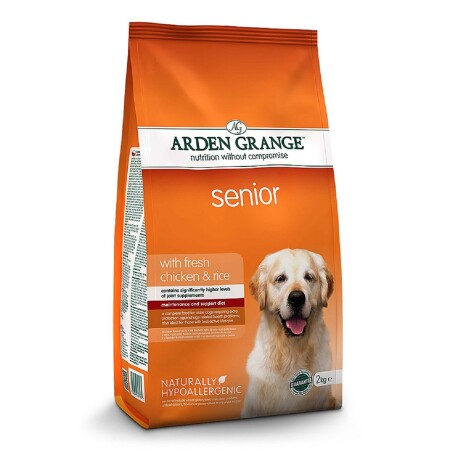 Arden Grange Senior Dog With Fresh Chicken & Rice Dry Dog Food  Arden Grange Senior Dog With Fresh Chicken & Rice Dry Dog Food