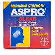 Aspro Clear Maximum Strength Soluble Aspirin Aspro Clear Maximum Strength Soluble Aspirin