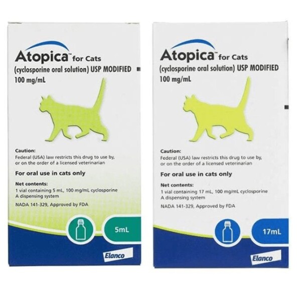 Atopica Solution for Cats and Dogs 100mg/ml