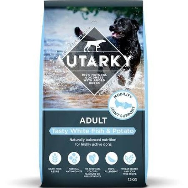 Autarky Adult Grain Free White Fish Dog Food 12kg