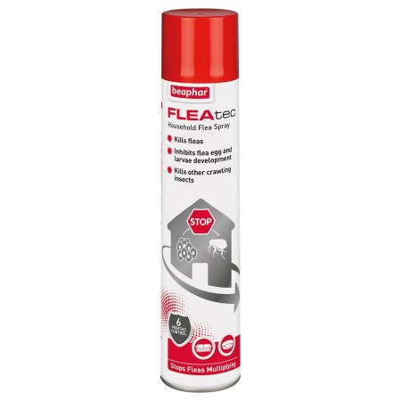 Beaphar FLEAtec Household Flea Spray 600ML Beaphar FLEAtec Household Flea Spray 600ML