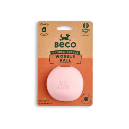 Beco Natural Rubber Ball Toy Pink Beco Natural Rubber Ball Toy Pink