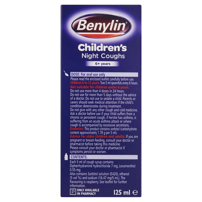 Benylin Childrens Night Coughs