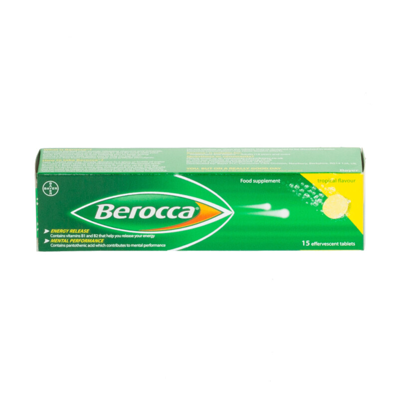 Berocca Tropic Flavour Effervescent Tablets