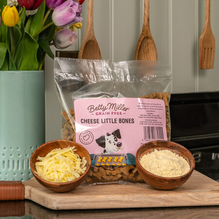 Betty Millers Grain Free Cheese Little Bones 400g Betty Millers Grain Free Cheese Little Bones 400g