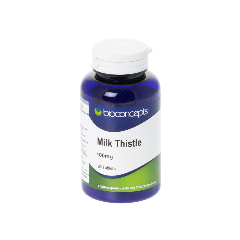 Bioconcepts Milk Thistle 100mg Tablets