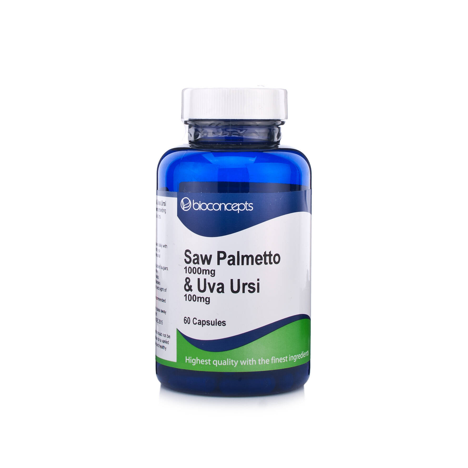 Bioconcepts Saw Palmetto 1000mg & Uva Ursi 100mg - 60 capsules