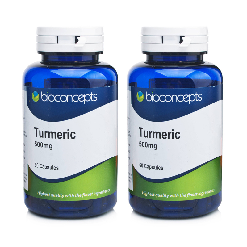 Bioconcepts Turmeric 500mg 120 Capsules Joint Health Chemist Direct