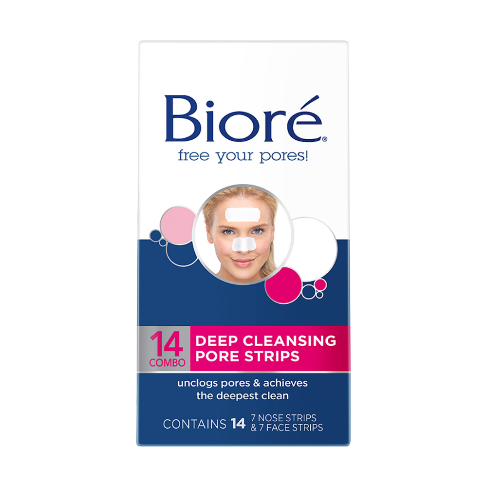 cleansing pore deep strips Biore