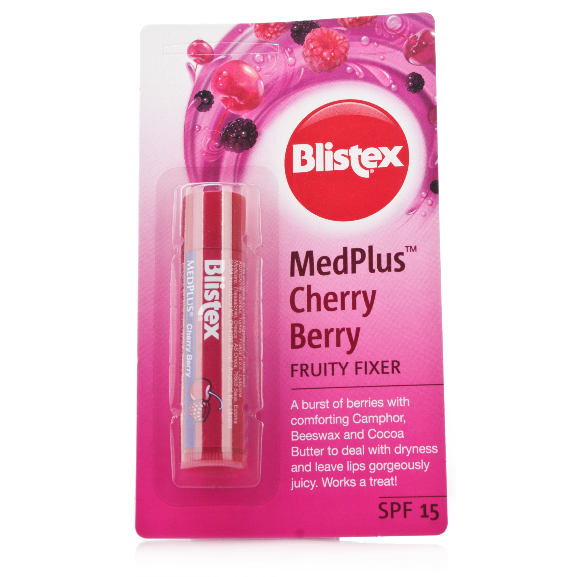Blistex MedPlus Cherry Berry Lip Balm Chemist Direct
