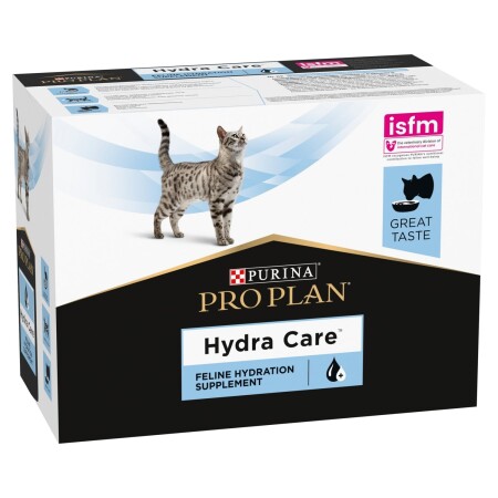 Purina Pro Plan Hydra Care Feline Hydration Supplement 10 x 75g (750g) Purina Pro Plan Hydra Care Feline Hydration Supplement 10 x 75g (750g)