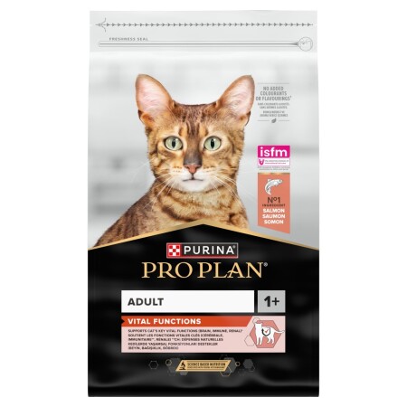PRO PLAN Vital Functions Salmon Dry Cat Food 10kg PRO PLAN Vital Functions Salmon Dry Cat Food 10kg