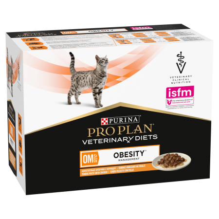 Purina Pro Plan Veterinary Diets OM St/Ox Obesity Management 4x(10x85g) Purina Pro Plan Veterinary Diets OM St/Ox Obesity Management 4x(10x85g)