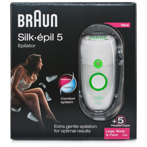 Braun Silk Epil 5 5780 Epilator with Bikini Trimmer