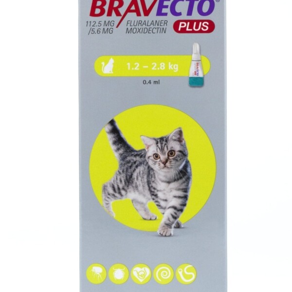 Bravecto Plus Spot On Solution for Cats