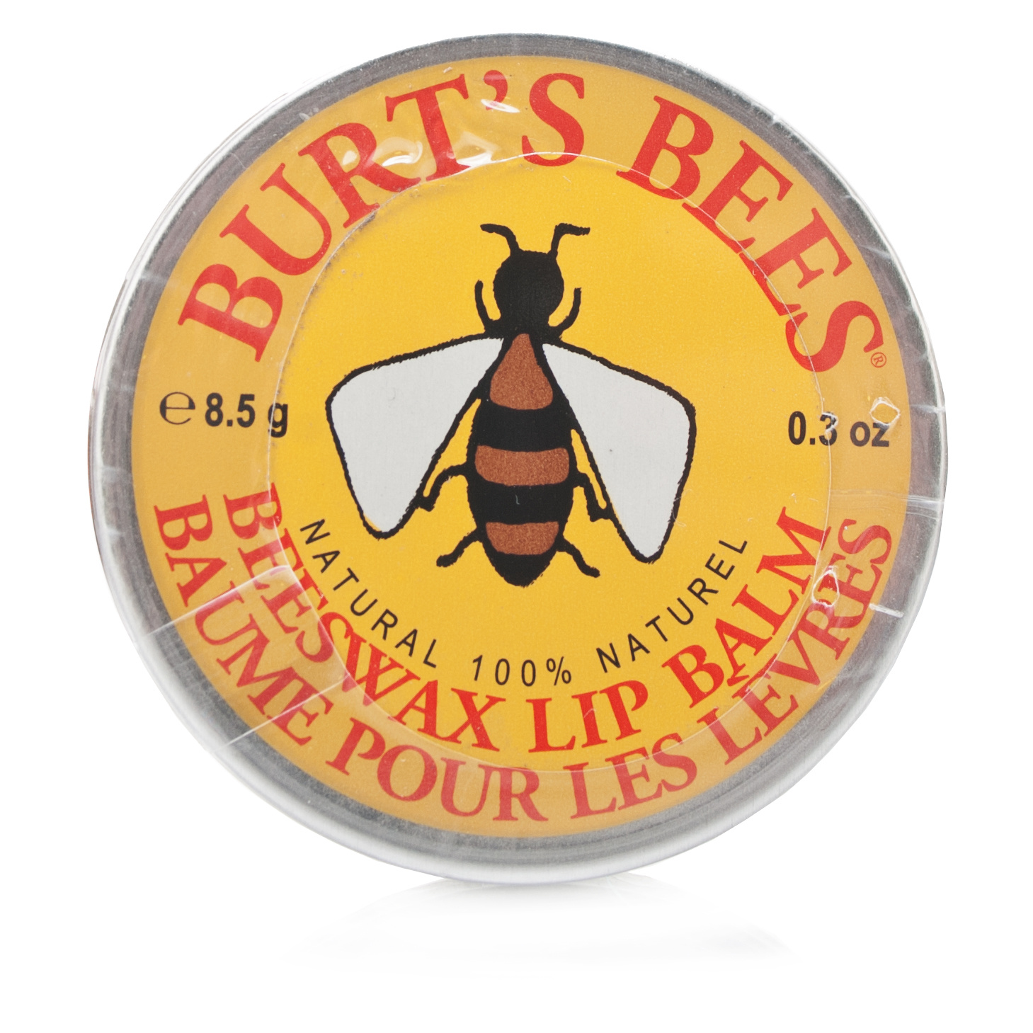 Burt's Bees Beeswax Lip Balm Tin Chemist Direct