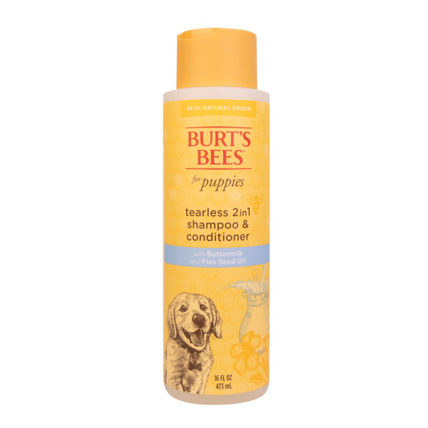 Burts Bees Tearless 2 in1 Shampoo & Conditioner For Puppies 16oz
