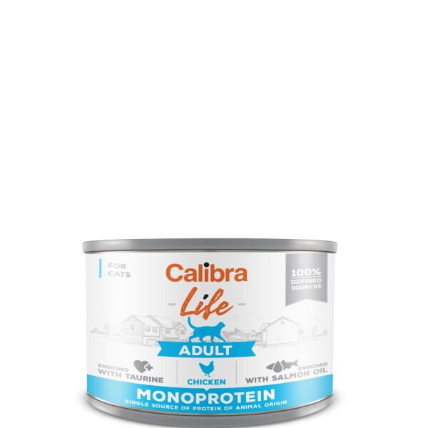 Calibra Life Cat Can Adult Chicken 6x200g