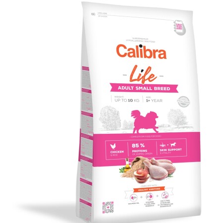 Calibra Life Dog Adult Small Breed Chicken  Calibra Life Dog Adult Small Breed Chicken