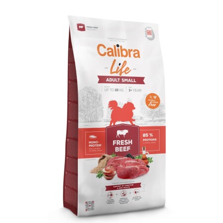 Calibra Life Dog Adult Small Breed Fresh Beef  Calibra Life Dog Adult Small Breed Fresh Beef