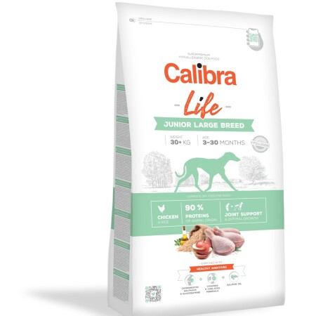 Calibra Life Dog Junior Large Breed Chicken  Calibra Life Dog Junior Large Breed Chicken