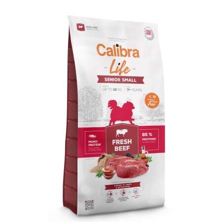 Calibra Life Dog Senior Small Breed Fresh Beef  Calibra Life Dog Senior Small Breed Fresh Beef