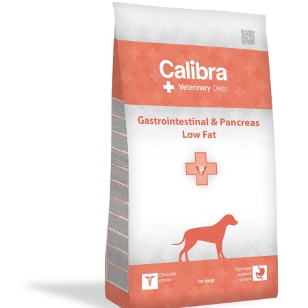 Calibra Veterinary Diet Dog Gastrointestinal & Pancreas Low Fat  Calibra Veterinary Diet Dog Gastrointestinal & Pancreas Low Fat