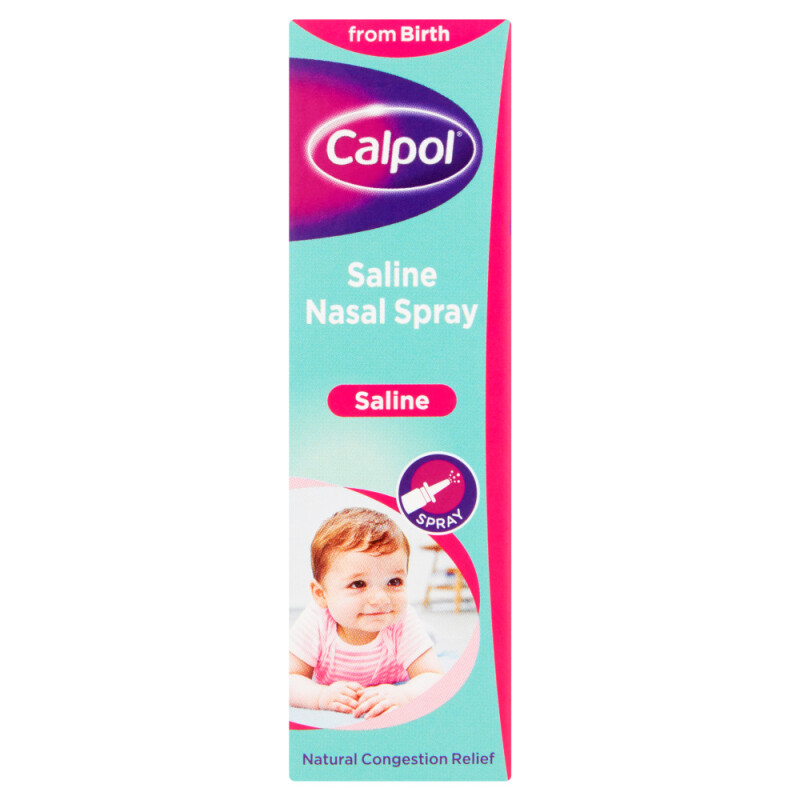 Calpol Soothe & Care Saline Nasal Spray 0+ Months