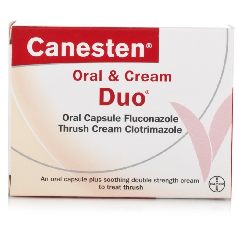 Canesten Oral Capsule and Cream Duo for Thrush Treatment Chemist Direct