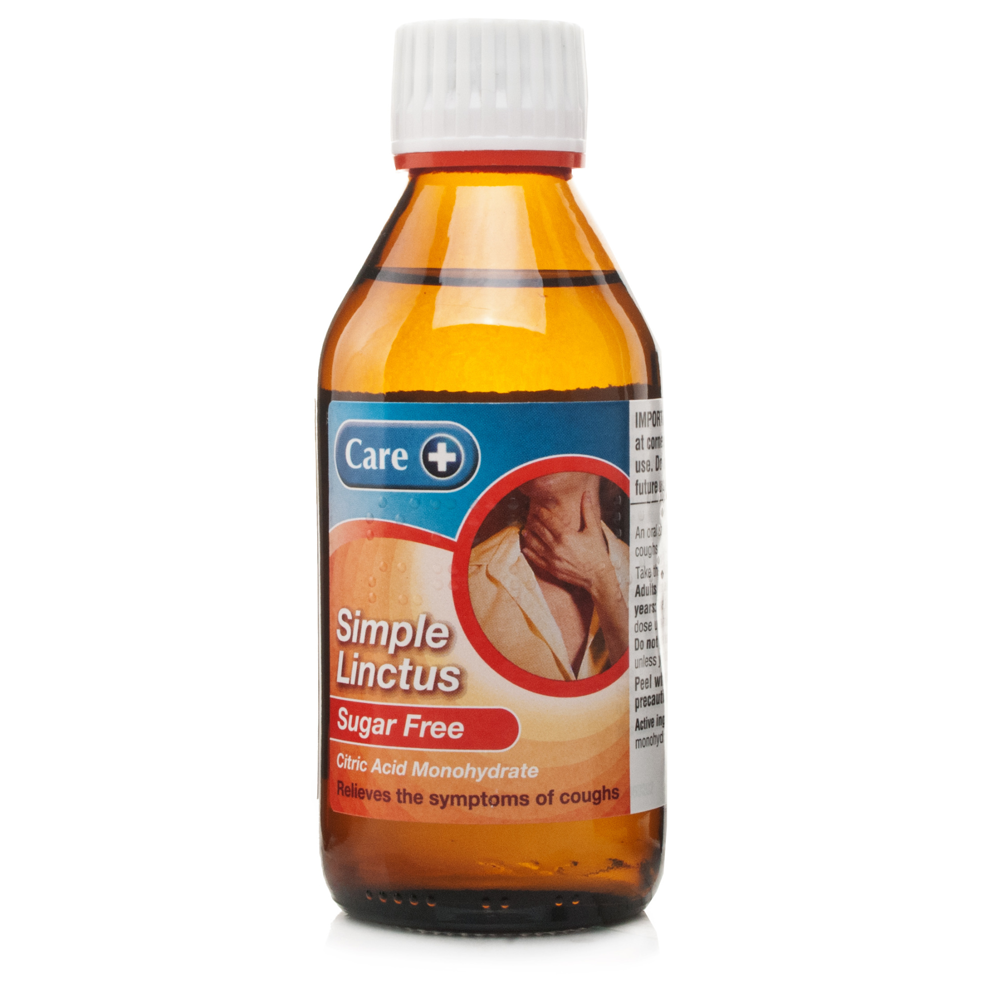 Care Plus Simple Linctus Sugar Free for Cough Chemist Direct