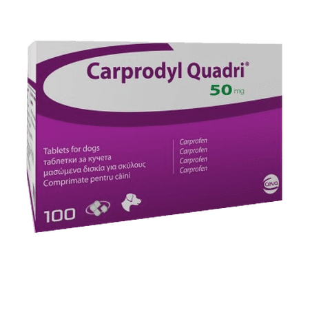 Carprodyl Quadri Tablets for Dogs  Carprodyl Quadri Tablets for Dogs