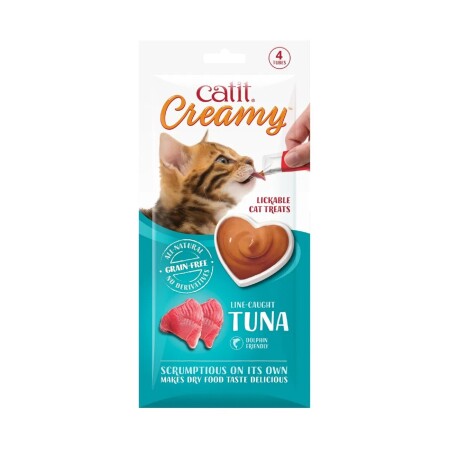 Catit Creamy Cat Treats Tuna 4 x 10g Catit Creamy Cat Treats Tuna 4 x 10g