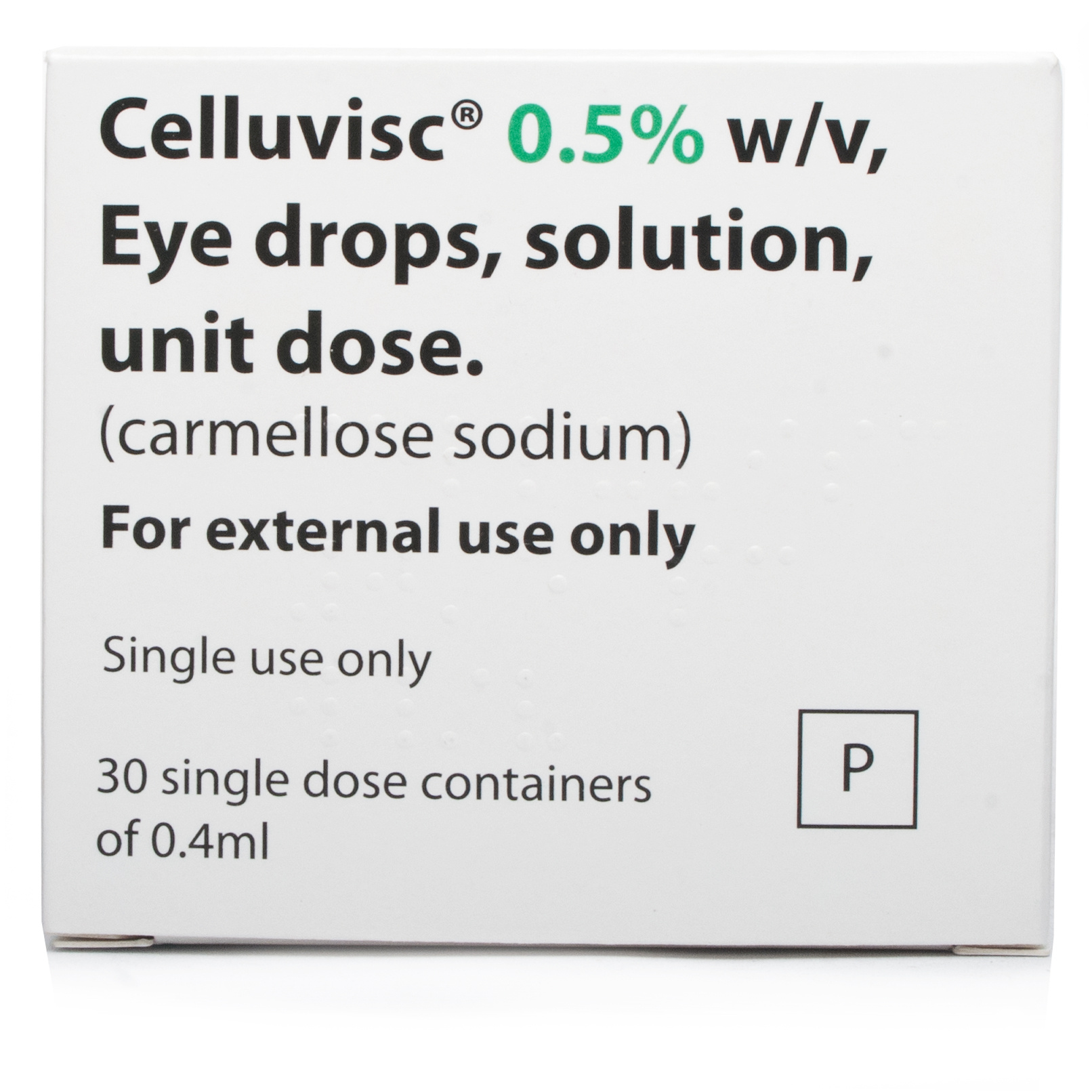 Celluvisc 0.5 Eye Drops 30 X 0.4ml Chemist Direct