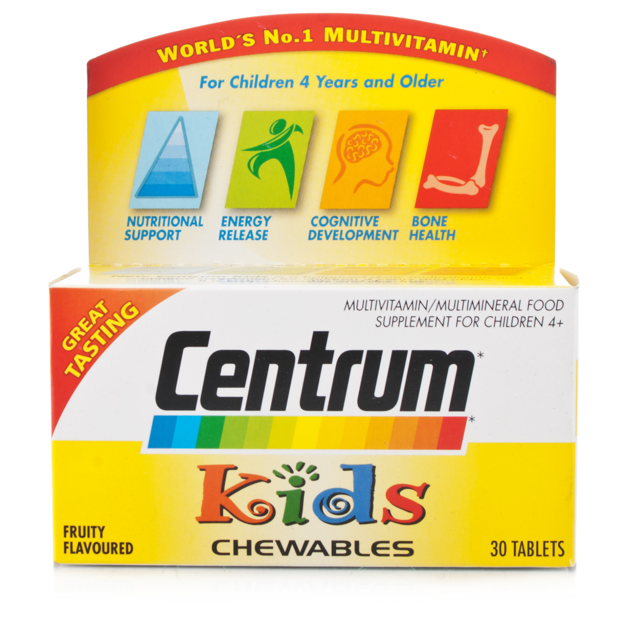 Centrum Kids Multivitamin Tabs Vitamins £4.49 Chemist Direct