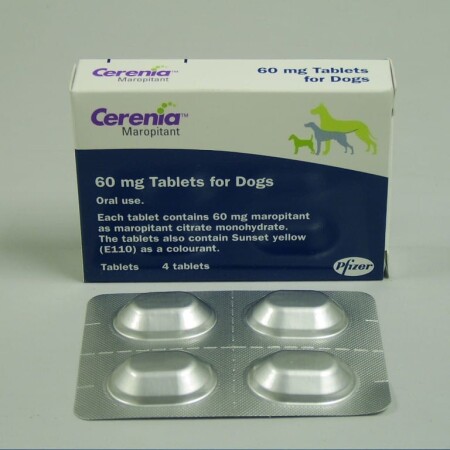 Cerenia Tablets for Dogs Single Tablet 60mg Cerenia Tablets for Dogs Single Tablet 60mg