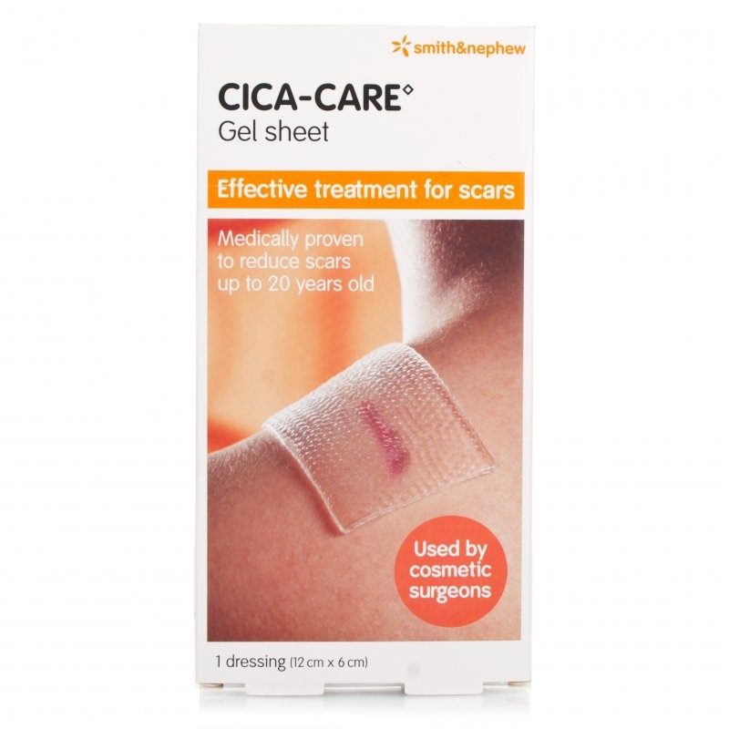 CicaCare Silicone Gel Sheet 12cm x 6cm Healthcare Chemist Direct